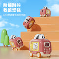 Dropshipping kids press boys and girls sliding car pull back cartoon airplane bus sedan toy car
