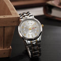 Shangmei men's business watch - waterproof, luminous, trendy quartz wristwatch for students and high school students