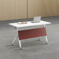 Saint li folding training table - mobile training center combo with wheels, conference table, meeting room folding table