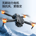 s168 screen-controlled drone brushless high-definition aerial photography aircraft optical flow four-sided obstacle avoidance lighting remote control aircraft