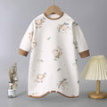 Spring & fallnew arrival baby onesie long sleeves baby romper pure cotton bottomintimatesnewborn romper boneless pajamas