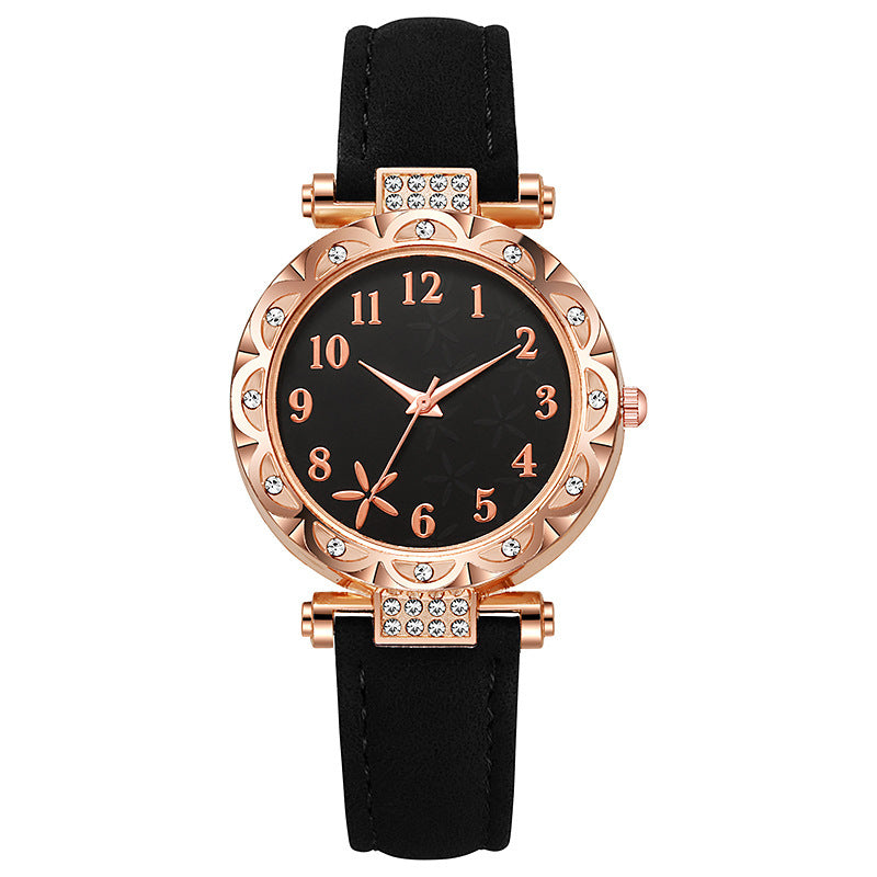 duoduo popular starfish dial women's quartz watch xiyin belt watch women's source manufacturer wholesale and delivery