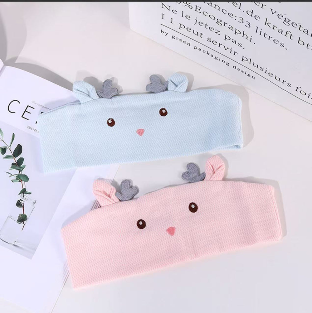 Postpartum headband - no more headaches! cotton head wrap for new moms with bigger heads after childbirth - windproof, stylish, and perfect for going out