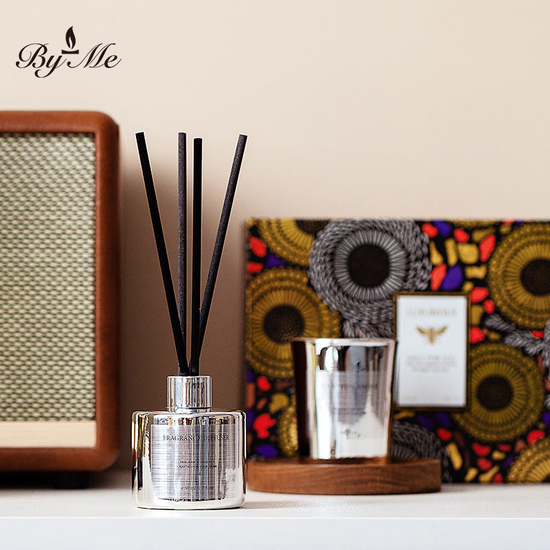 BYME electroplated two-color fragrance aromatherapy gift box aromatherapy candle set wedding birthday gift Christmas gift