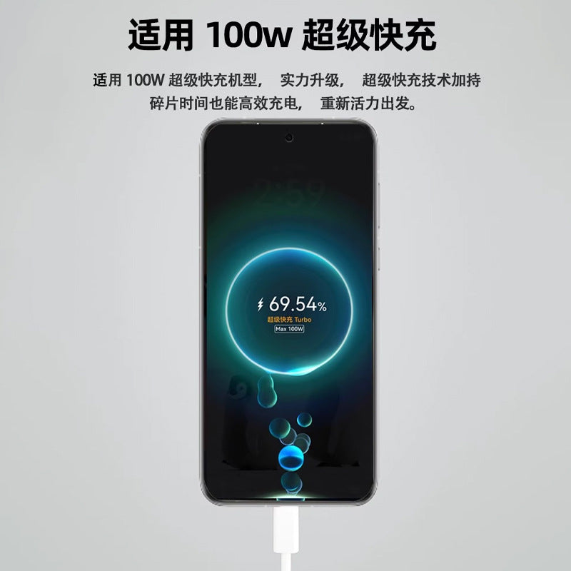 Suitable for huawei universal super fast charging charger 100w/88w/66w charging head dual port universal charger 10 wholesale