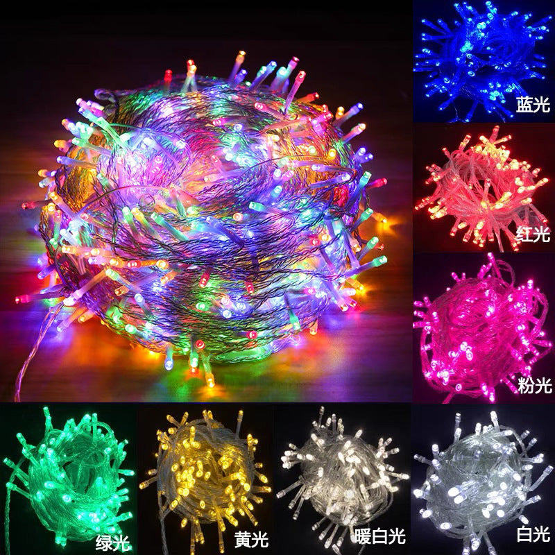 LED battery box light string indoor gift box cake bouquet decorative light string USB gypsy atmosphere light string wholesale