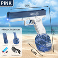 2025 new electric water gun - fully automatic, continuous fire, high-pressure, interlocking spray water gun - summer water toy for boys and girls