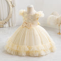 Wholesale new arrival baby girl kids dress sequin tutu princess dress first birthday dress kids dress