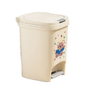 Kitchen large-capacity trash can foot-operated high-looking cartoon printing toilet bedroom new arrival pop-up lid paper basket bucket
