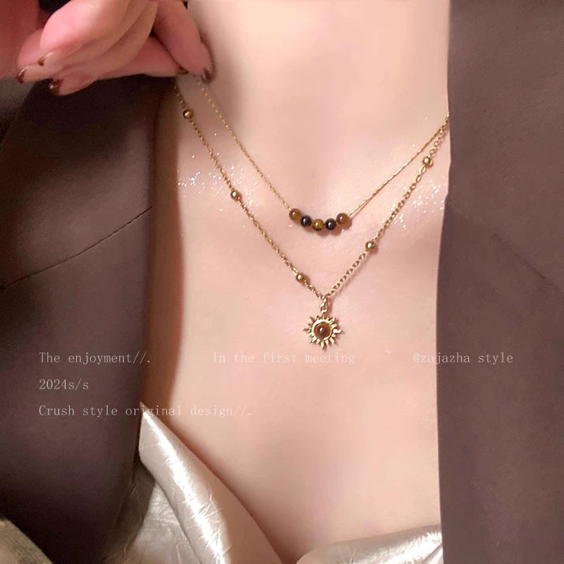 2025 hot-selling beaded butterfly necklace for women - versatile, unique, elegant pearl choker - trendy vintage style accessories