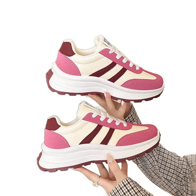 spring/autumn new arrival: plus size women's athletic sneakers for cross-border e-commerce (sizes 36-42)