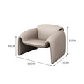 Single sofa off-white