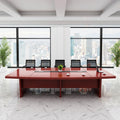 Saint li paint conference table - long table, minimalist modern oval, large conference table