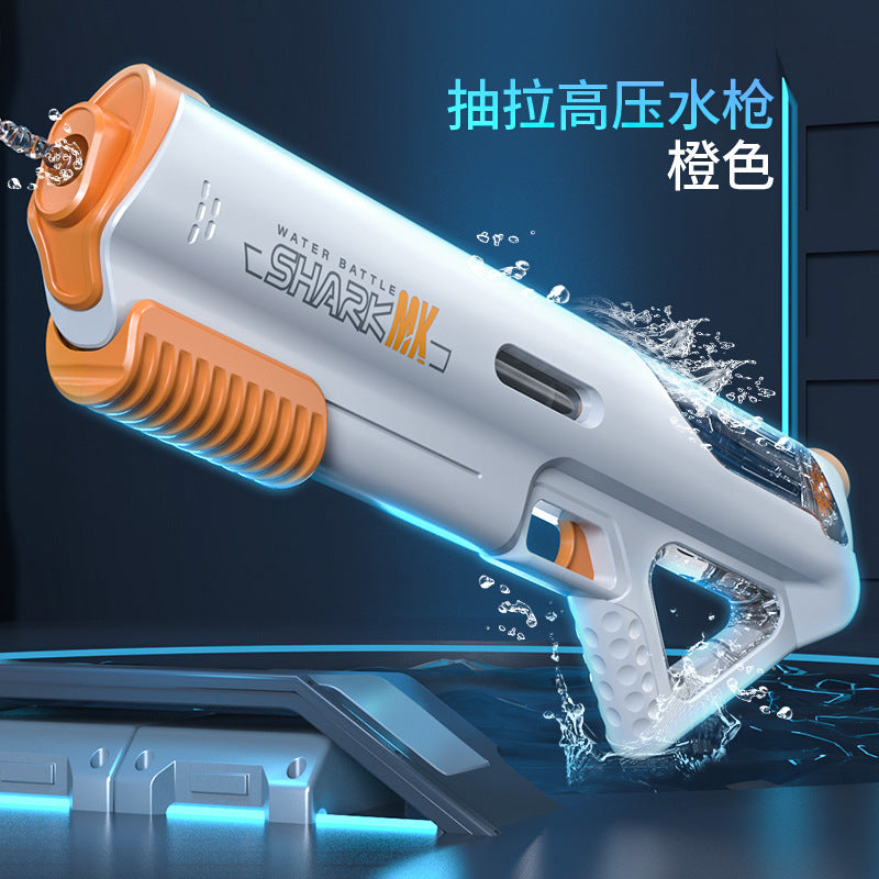 new arrival manual kids water gun pull-out summer beach water toy water fight boys and girls toys