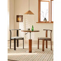 Zita dining chair - vintage solid wood dining chair, 5 new light luxury high-end designer ash wood french dining chair