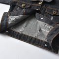 New arrival: children's denim jacket - stylish ripped design for boys and girls. wholesale and dropshipping available