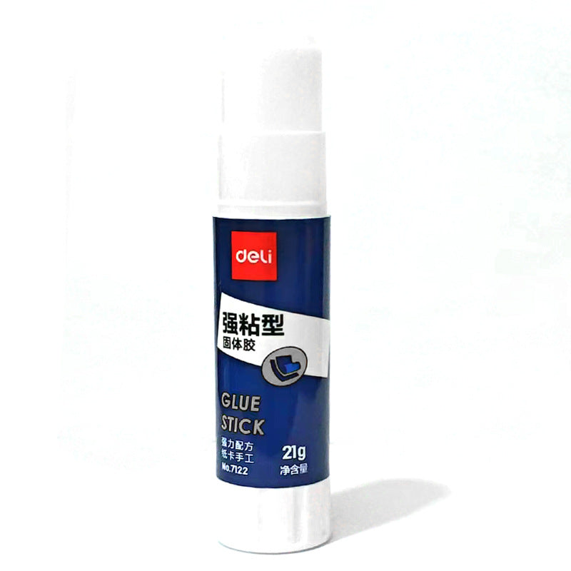 Deli 7122 Strong Solid Glue Stick Children and Students Handmade Solid Glue Stick High Viscosity Solid Glue Wholesale