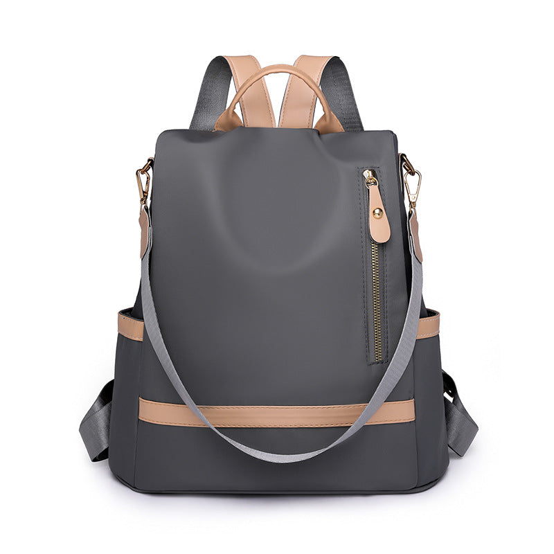 Spring simple nylon backpack women's backpack large capacity high-end bags bags women's bags wholesale manufacturers