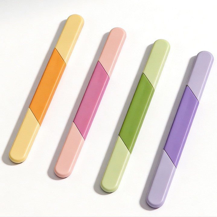 Rhino double-headed macro eyebrow trimmer protective net eyebrow scraper sharp stainless steel blade beauty tool female in stock wholesale