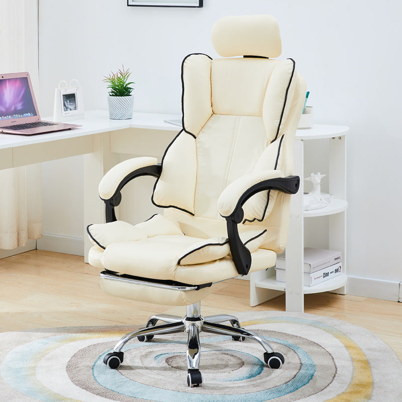 Customizable home computer swivel chair - comfortable ergonomic office chair with backrest, executive chair, livestreaming & gaming chair