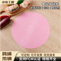 Food-grade silicone kneading mat - multi-purpose anti-spill dough rolling mat for dumplings - silicone kneading pad for home baking