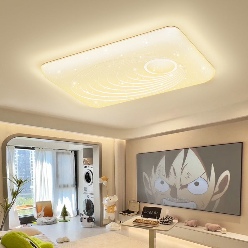 Cream Wind Conch Star Light Ceiling Light Living Room Light Household Bedroom Corridor Entrance Exhibition Hall Modern LED Lighting