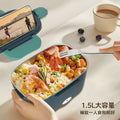 Car-mounted household electric lunch box 304 stainless steel heated lunch box dual voltage thermal insulation handy gadget for bringing meals to work