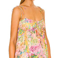 cross-border european and american women's clothing: new summer dresses for women - elegant, fashionable, printed, loose-fit cami mini dress
