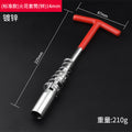 Spark plug socket wrench - 360° multi-angle automotive spark plug wrench for spark plug removal and installation