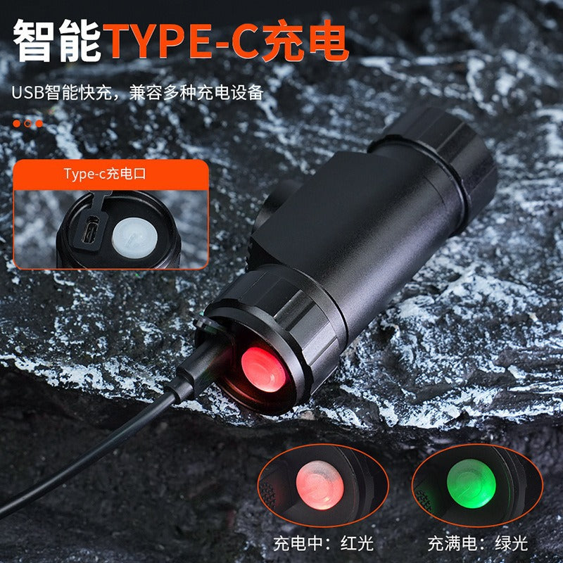 Headlamp fishing special strong light super bright charging head-mounted outdoor night fishing induction aluminum alloy long battery life flashlight