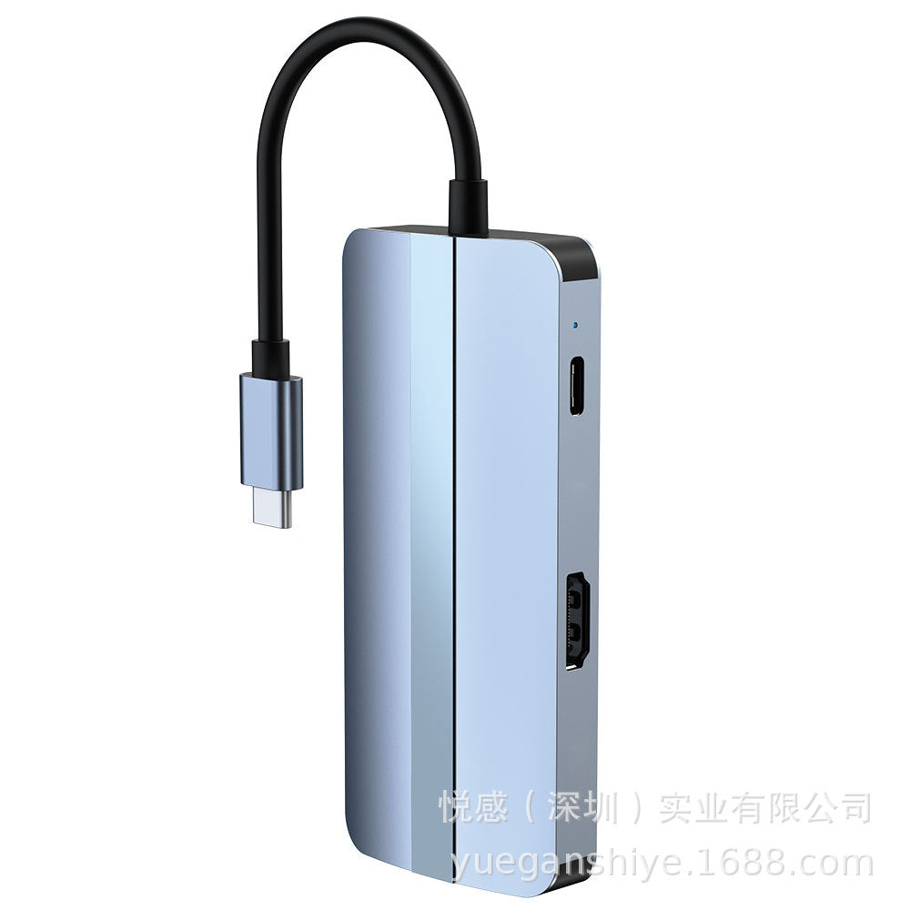 Source factory personalized gigabit network card usb3.0hub suitable for apple huawei computer converter extender