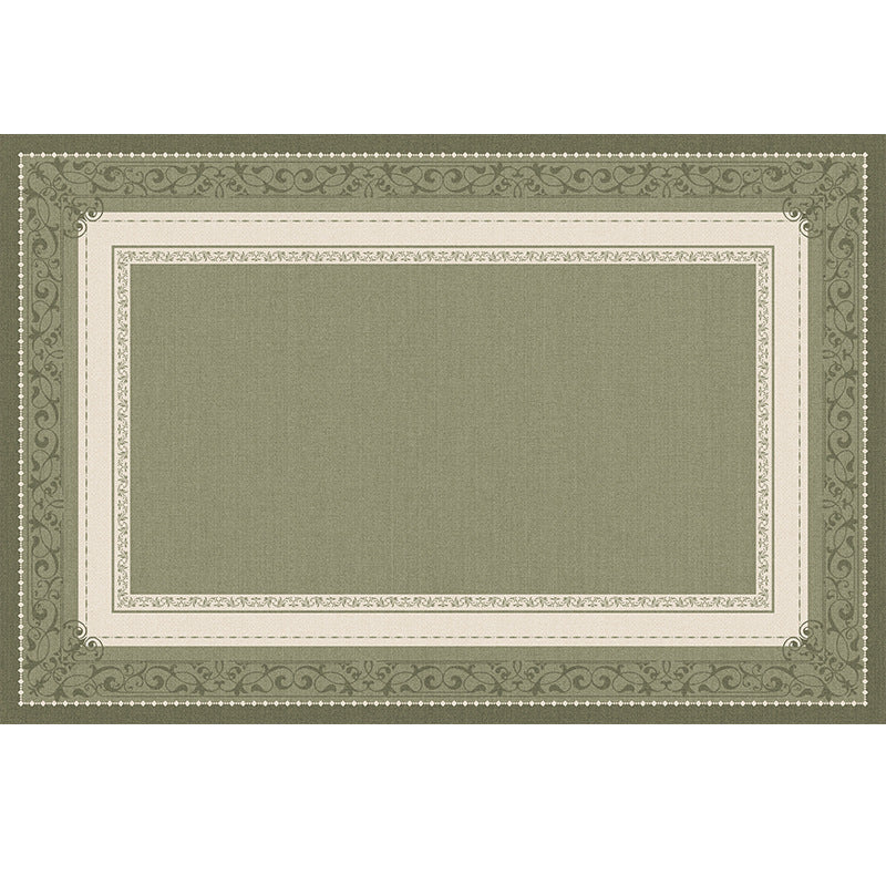 Removable and washable carpet, living room, medieval style, double layer, machine washable sofa sound insulation mat, classy, easy-care bedroom bedside blanket