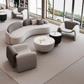 Curved sofa creative special-shaped clothing store beauty salon office rest area reception reception sales office negotiation sofa
