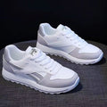 korean version of argan shoes for women, trendy 2025 spring and autumn new student running sports shoes, street style white shoes, dad shoes