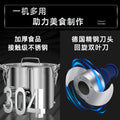 Commercial food chopper stainless steel electric meat grinder 3l 6l 10l 15l garlic meat paste vegetable pulper
