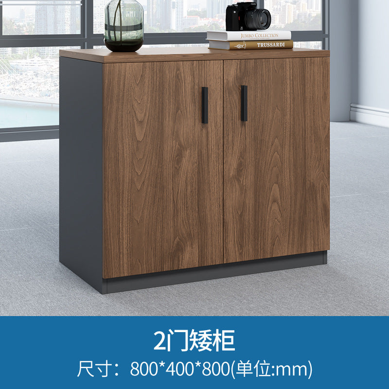 Office file cabinet wooden low cabinet floor cabinet storage cabinet partition cabinet with lock information cabinet printer storage cabinet