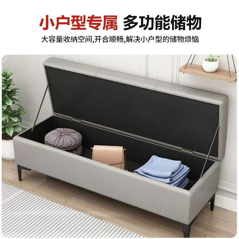 Simple storage stool storage stool box clothing store sofa stool foot stool for home shoe changing stool solid wood stool
