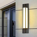 New outdoor wall lamp - waterproof, rustproof, marble finish, roman column style - perfect for courtyards, villas, entryways, and pillar lighting