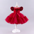 Christmas baby dress 1st birthday dress baby sequin prom costume birthday tutu princess dress