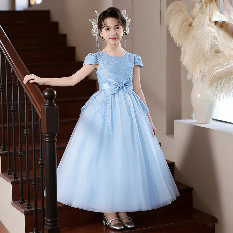 girls' dresses, children's princess dresses, children's day performance costumes, flower girl dresses for girls, new  children's clothing