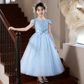 girls' dresses, children's princess dresses, children's day performance costumes, flower girl dresses for girls, new  children's clothing