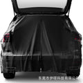 Car tailgate sun shade - mosquito net, ventilation, heat reduction - magnetic mesh screen for trunk