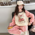 Girls' fall activewear set -  new trendy & stylish casual outfit for girls, big girls' spring/autumn two-piece set