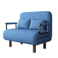 Folding chair folding bed sofa bed dual-purpose balcony living room small apartment folding chair multifunctional study folding chair linen
