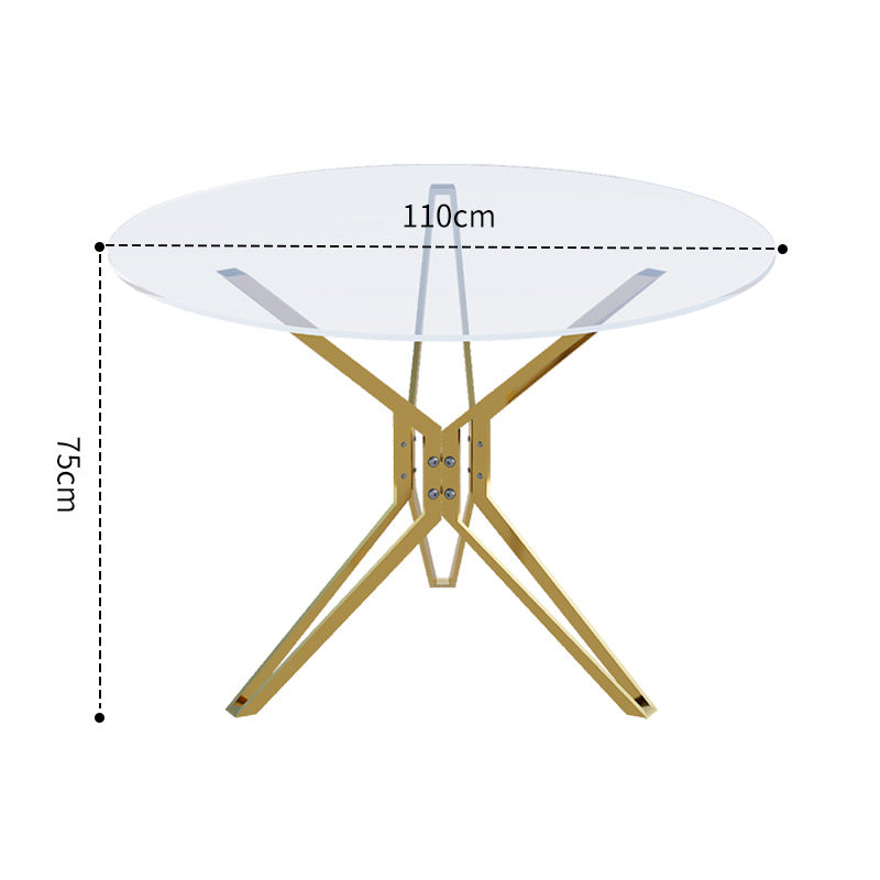 Source factory reception negotiation table personalized office 4s store sales negotiation table reception tempered glass dining table