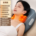 Cervical spine massage pillow ergonomic curvature cross-border wholesale kneading hot compress massage cushion waist back full body massage