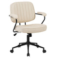 Practical computer chair - commercial & home office ergonomic task chair with adjustable backrest - comfortable for extended sitting