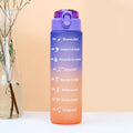 Factory customized sports water bottle portable tumbler fitness plastic water jug large capacity drop-proof cross-border straw cup