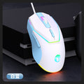 Raiku g708 gaming mouse - 6d cool illuminated wired mouse - cross-border amazon