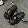 Thick sole star slippers for women summer outwearthick sole2026new arrivalsummerpopular beach outing sandals